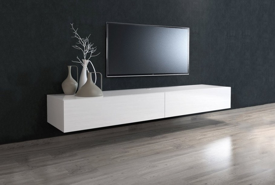 Хайтек тумба под ТВ 1400мм импор