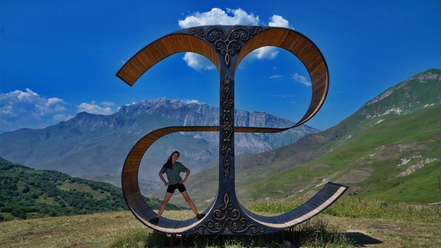 Высокогорные качели Осетия