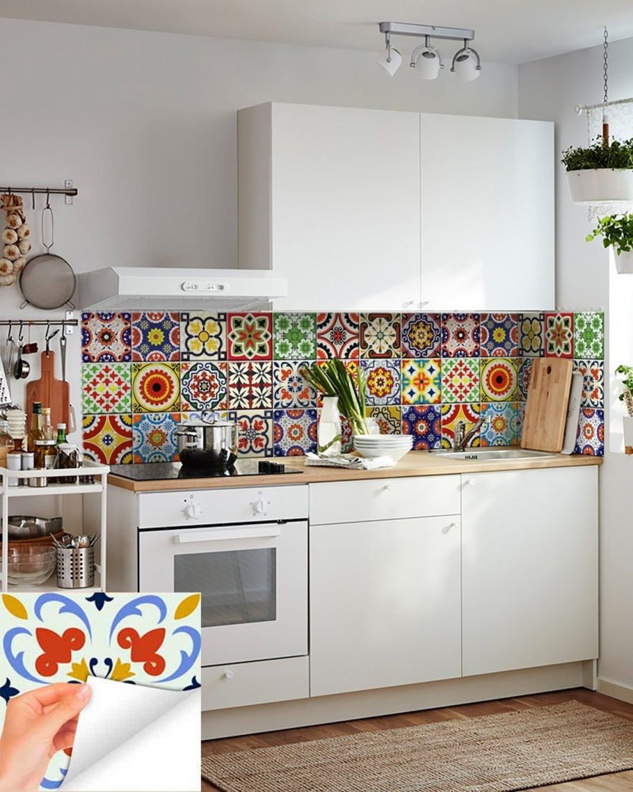 Плитка азулежу в интерьере кухни
