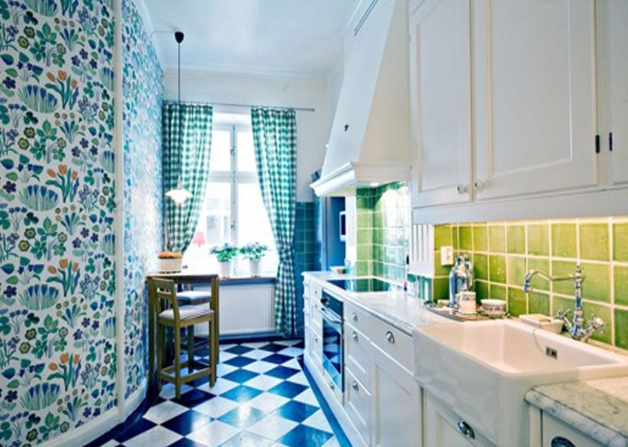 Плитка цветная для кухни