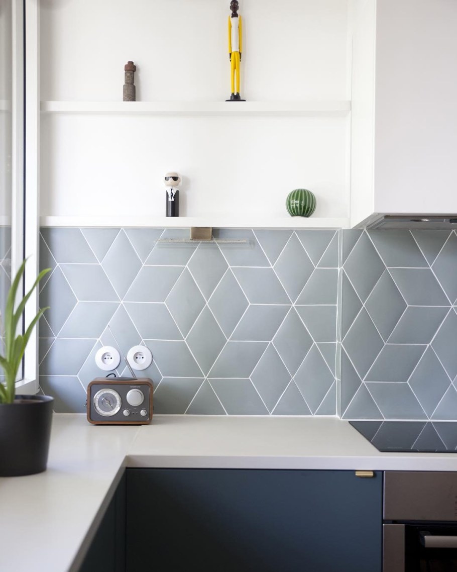 Плитка соты Керама Марацци на фартук