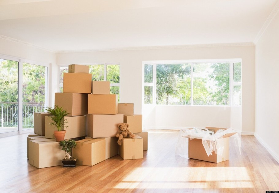 Коробки в квартире