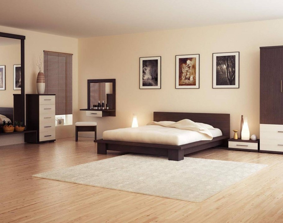 Спальня в цвете венге