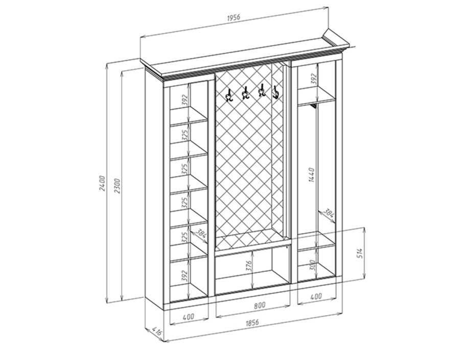 Чарли Лайт прихожая фабрика стиль