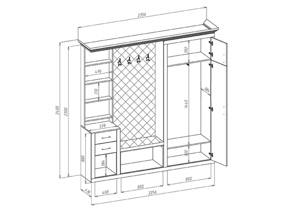 Прихожая Чарли Лайт 8