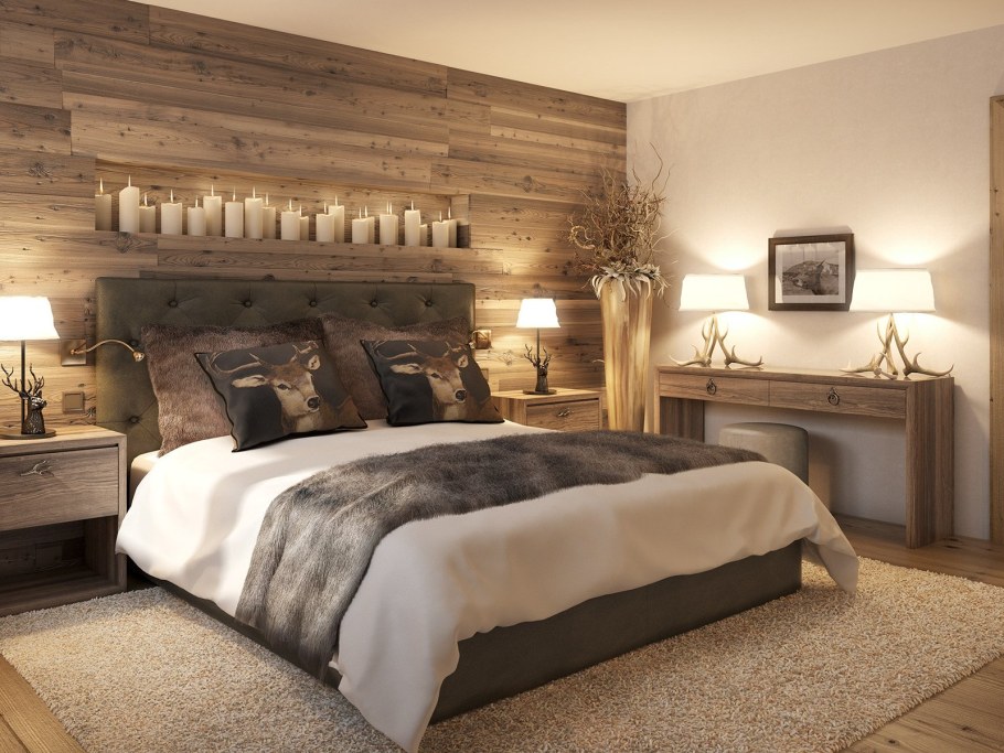 Уютная спальня в современном стиле