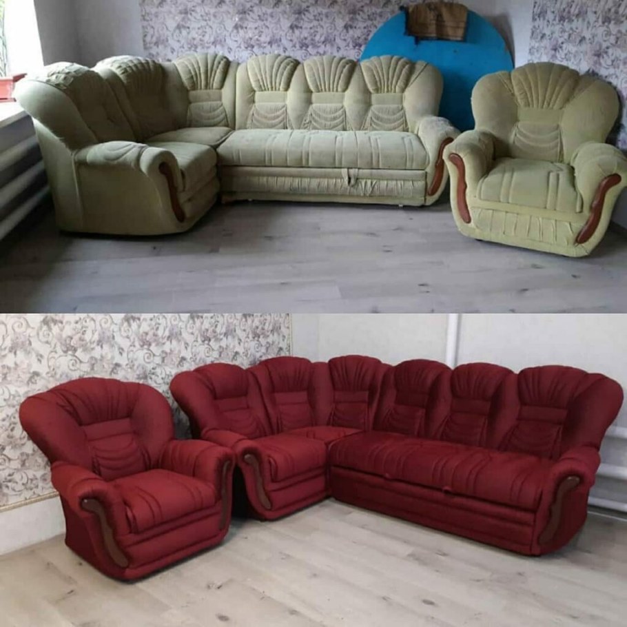 Мебель после перетяжки