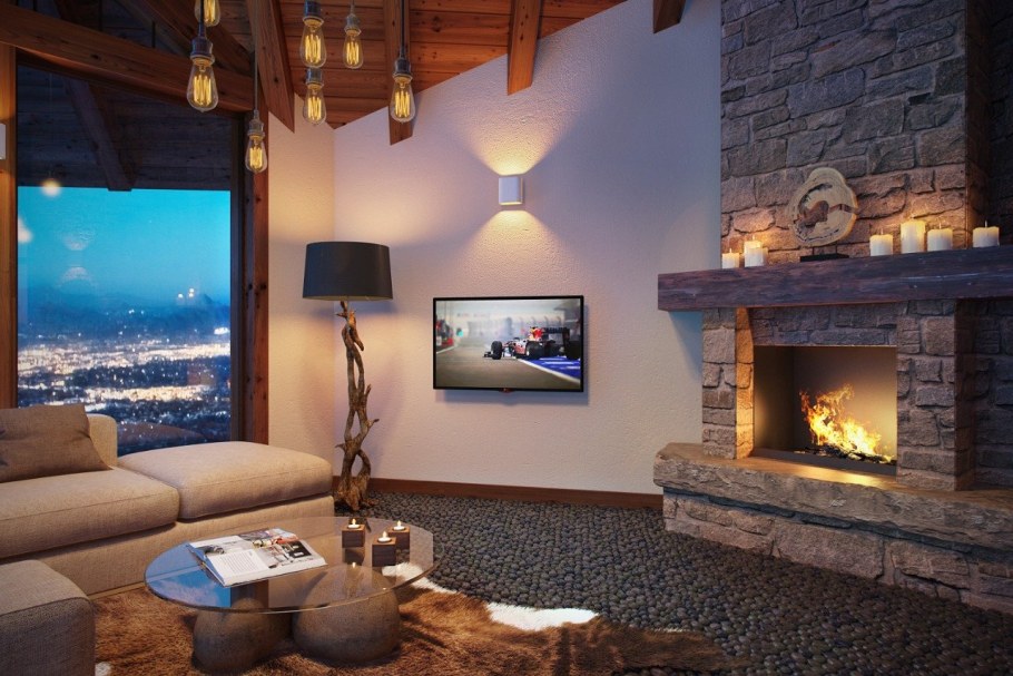 Красивые камины в интерьере