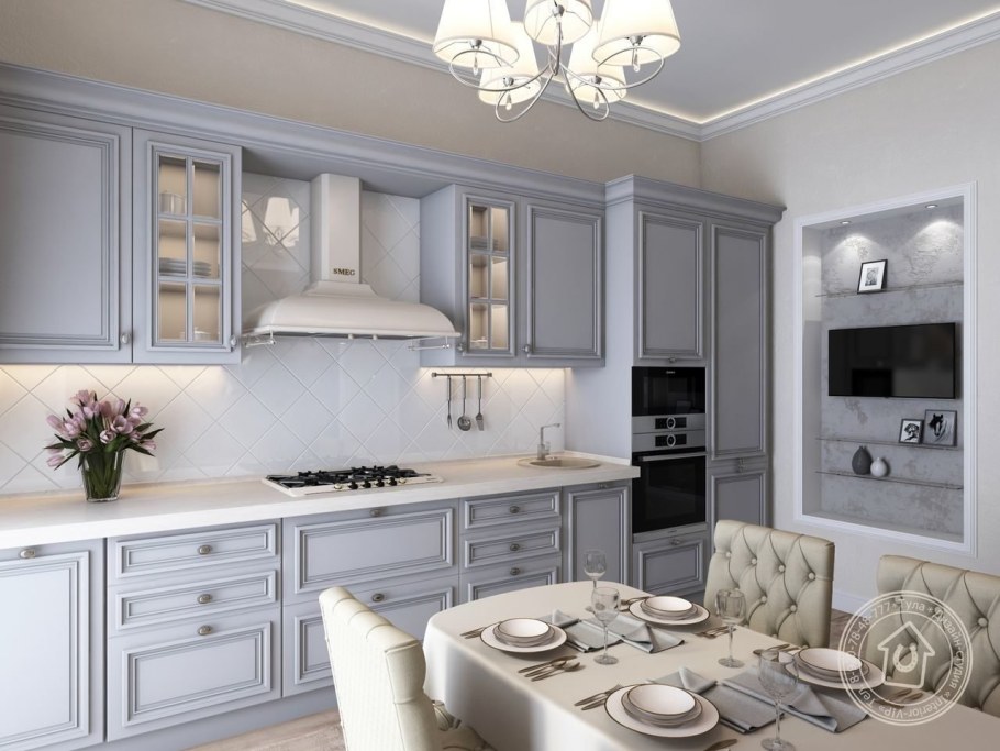Кухня Неоклассика Мария белая