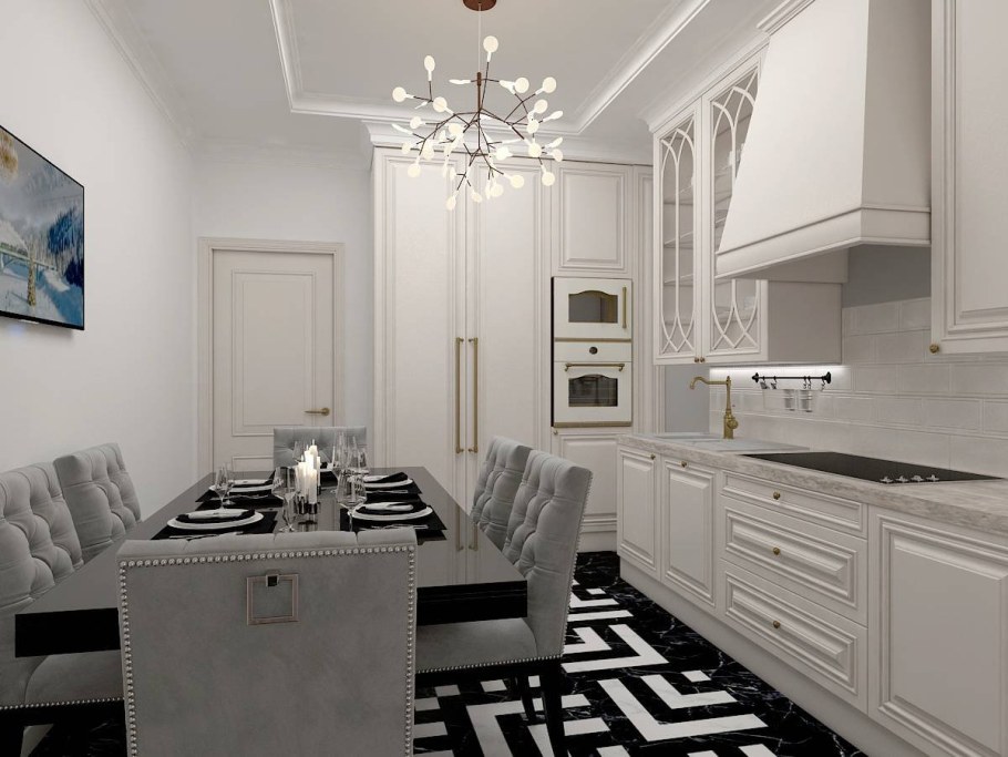 Нео классика кухни Неоклассика