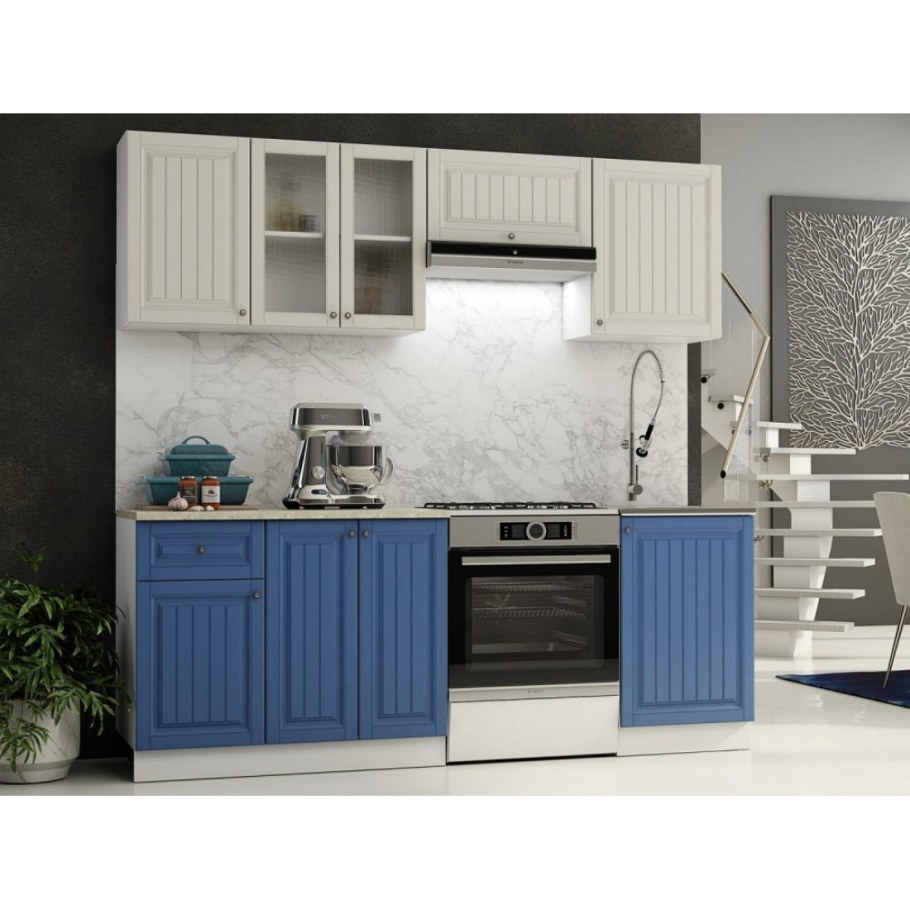 Кухня Хозяюшка МДФ фисташка 2.0 метра