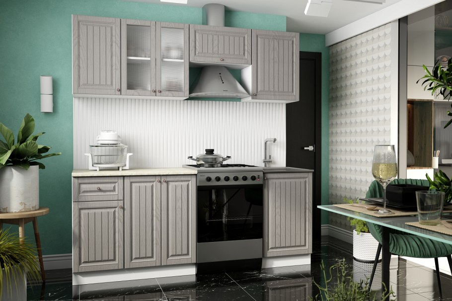 Кухня Хозяюшка 1,5 трюфель