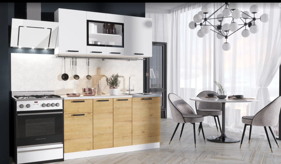 Кухонный гарнитур Эра Хозяюшка 150 см