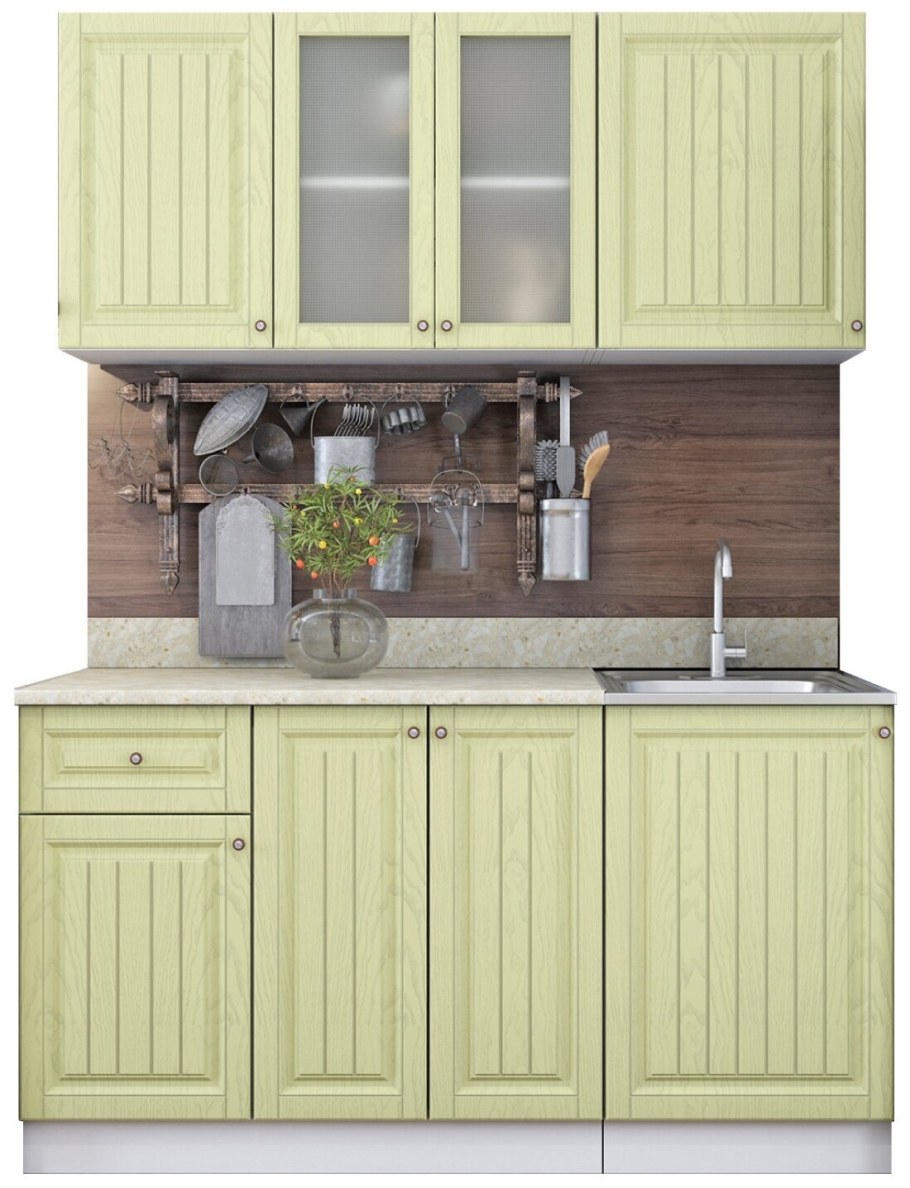 Кухня Хозяюшка 1,5 фисташка