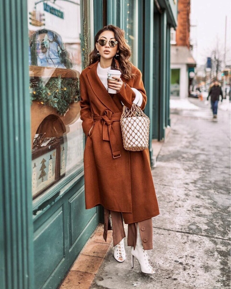 Образ в коричневом цвете