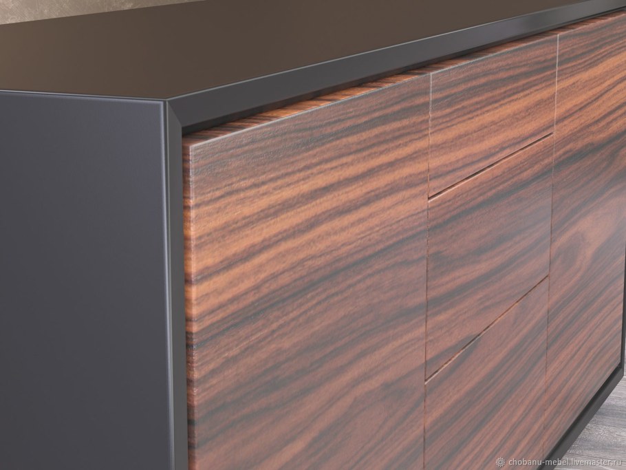 Шпон палисандр Вудсток