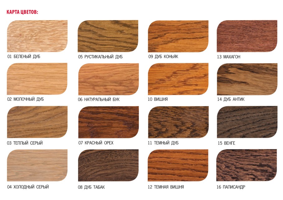 Borma Grundierol Color Oil палитра