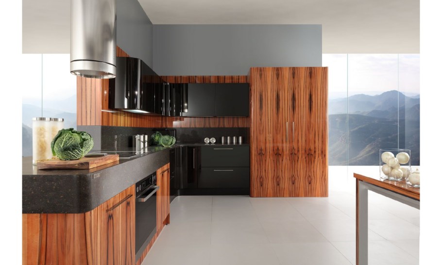 Шпон палисандр Сантос кухни