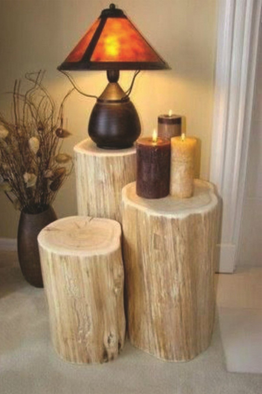 Пеньки в интерьере