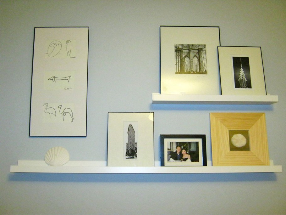 Полка РИББА икеа в интерьере