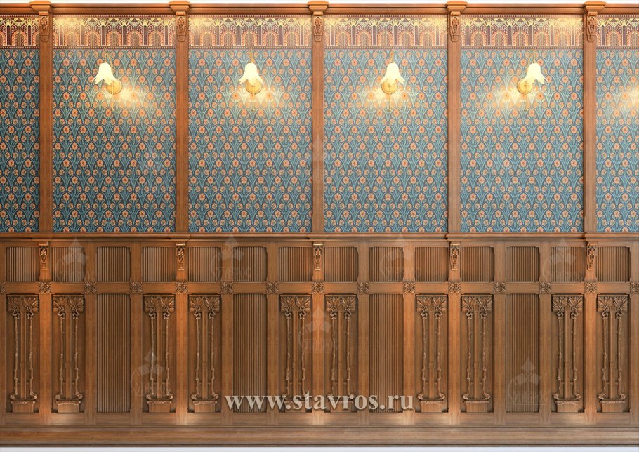 Стеновые панели буазери Ставрос