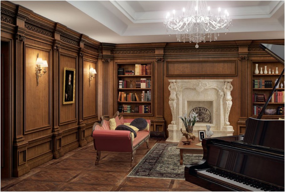 Буазери Викторианский стиль