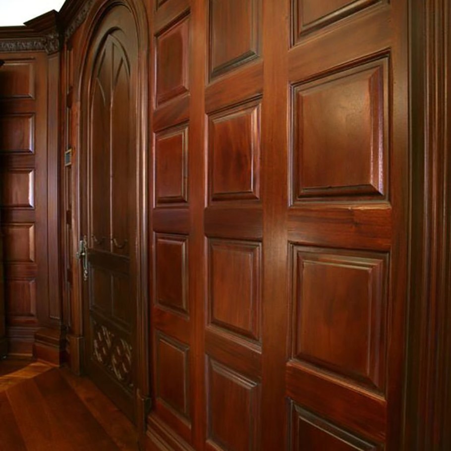 Классические деревянные стеновые панели