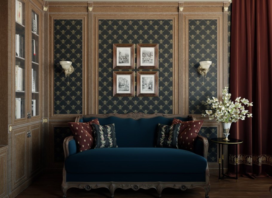 Английский стиль в интерьере