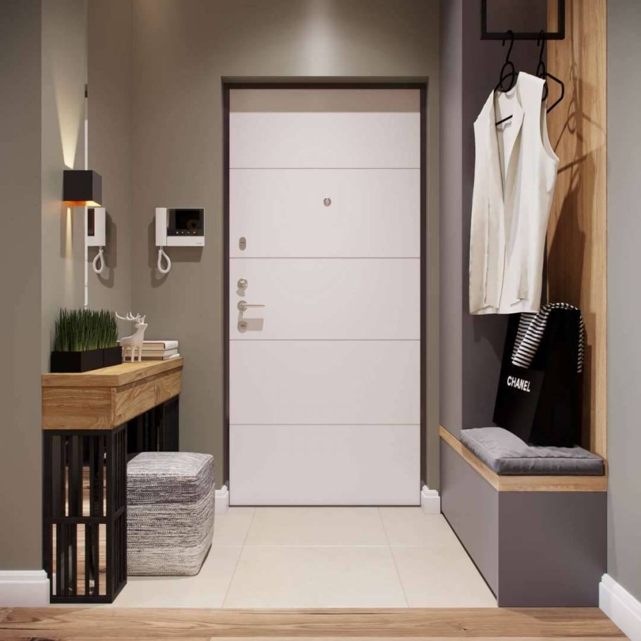 Стильный интерьер прихожей
