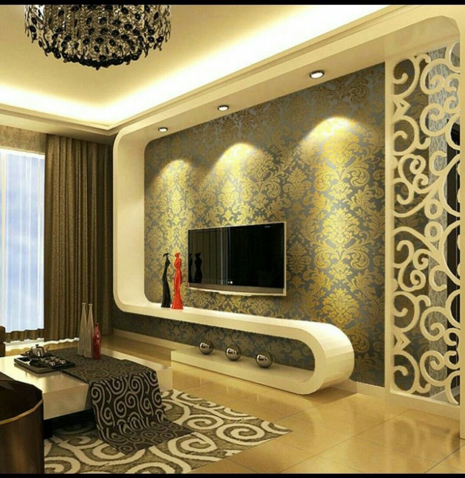 Красивый декор для гостиной