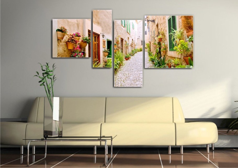 Тройные картины для интерьера