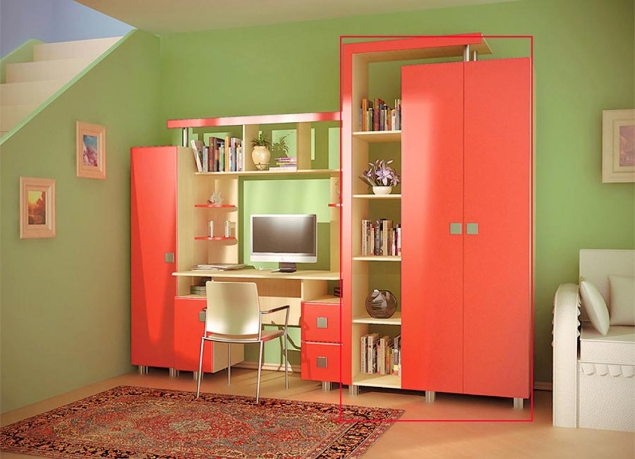 Стенка для детской комнаты