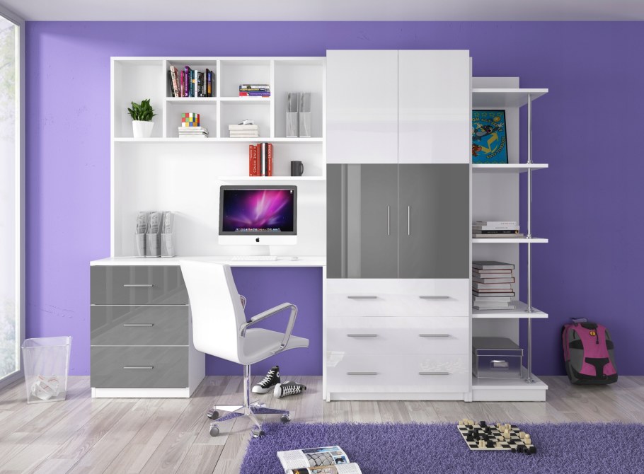 Стенка в комнату подростка