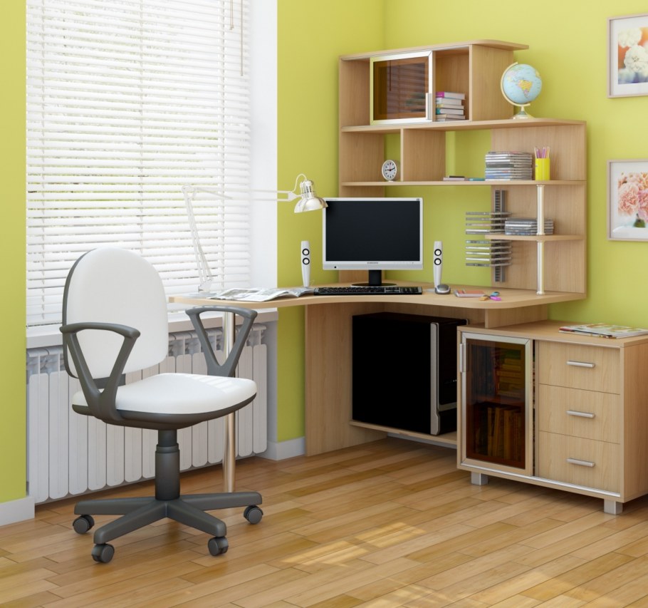 Стол компьютерный RINNER next 2 с тумбой