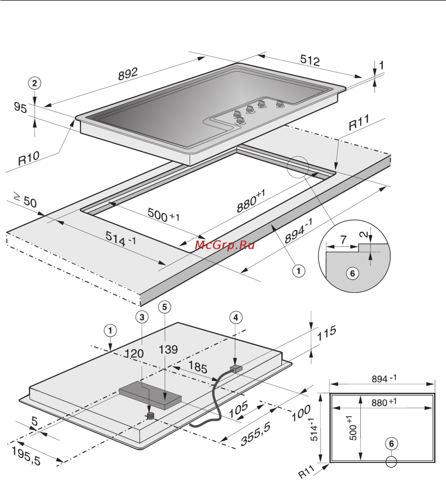 Miele km 371 g запчасти