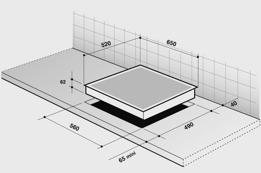 Индукционная варочная панель de Dietrich dpi7768x