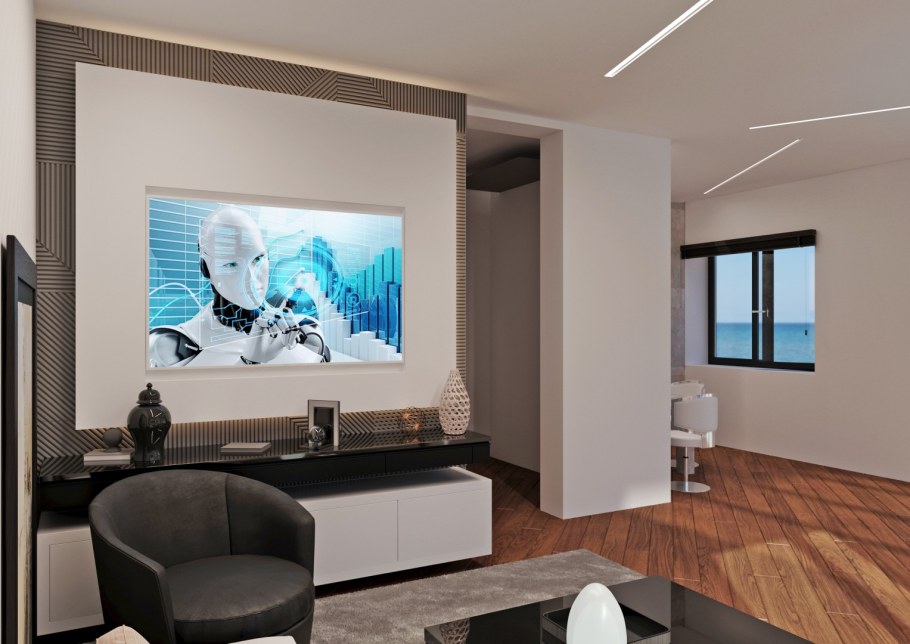 Хай тек интерьер