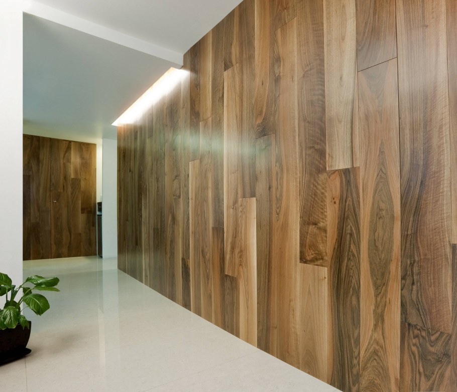 Панели из ламината на стену