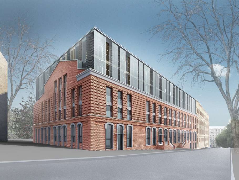 Современная архитектура в исторической застройке