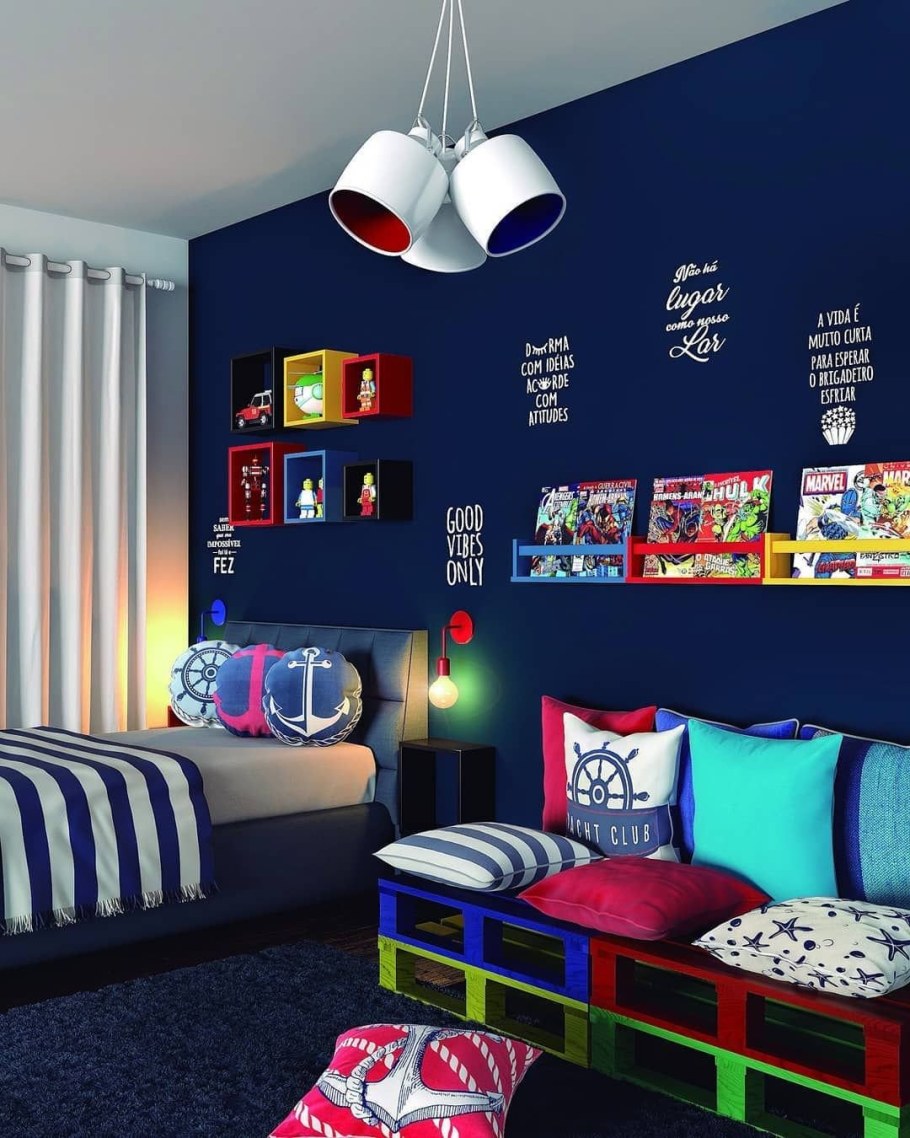 Интерьер комнаты для мальчика