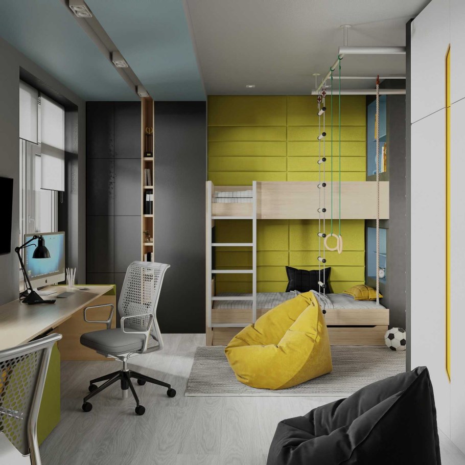 Стильные детские комнаты