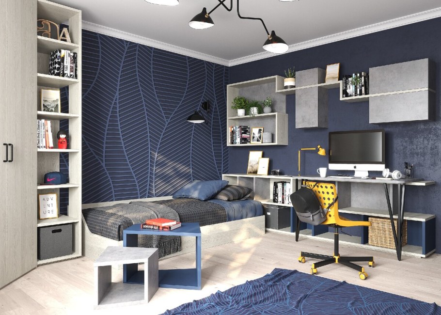 Комнаты для подростков мальчиков