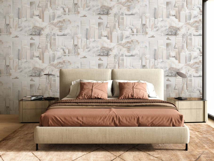 Обои флизелиновые палитра ARTSPACE 1.06 М бежевые pl71892-24