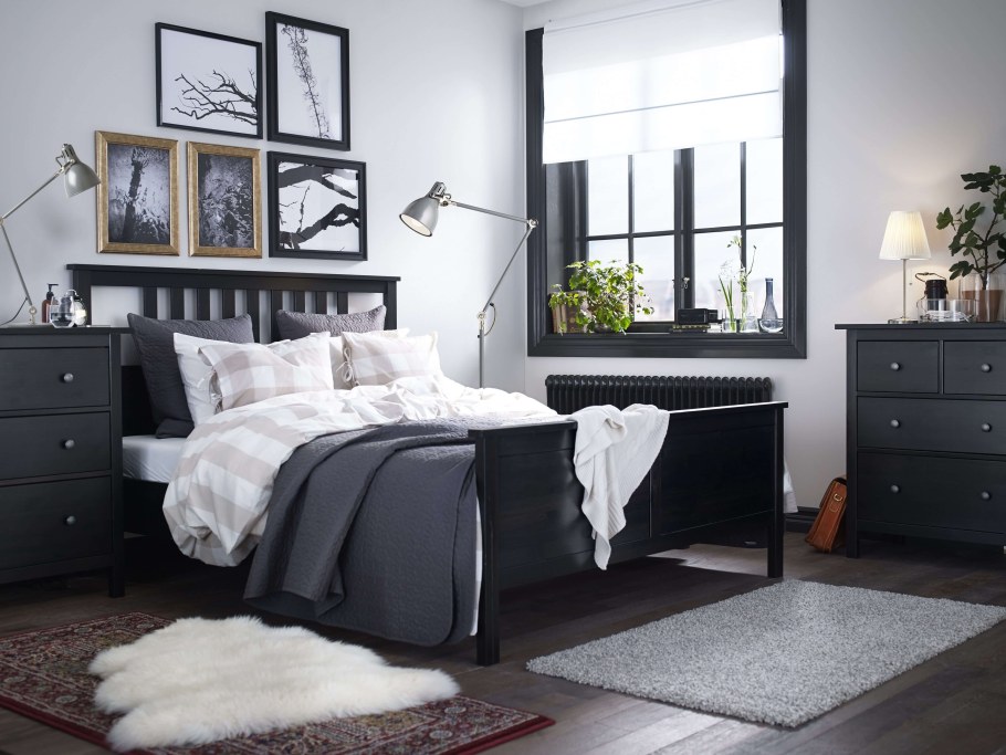 Спальня икеа ХЕМНЭС