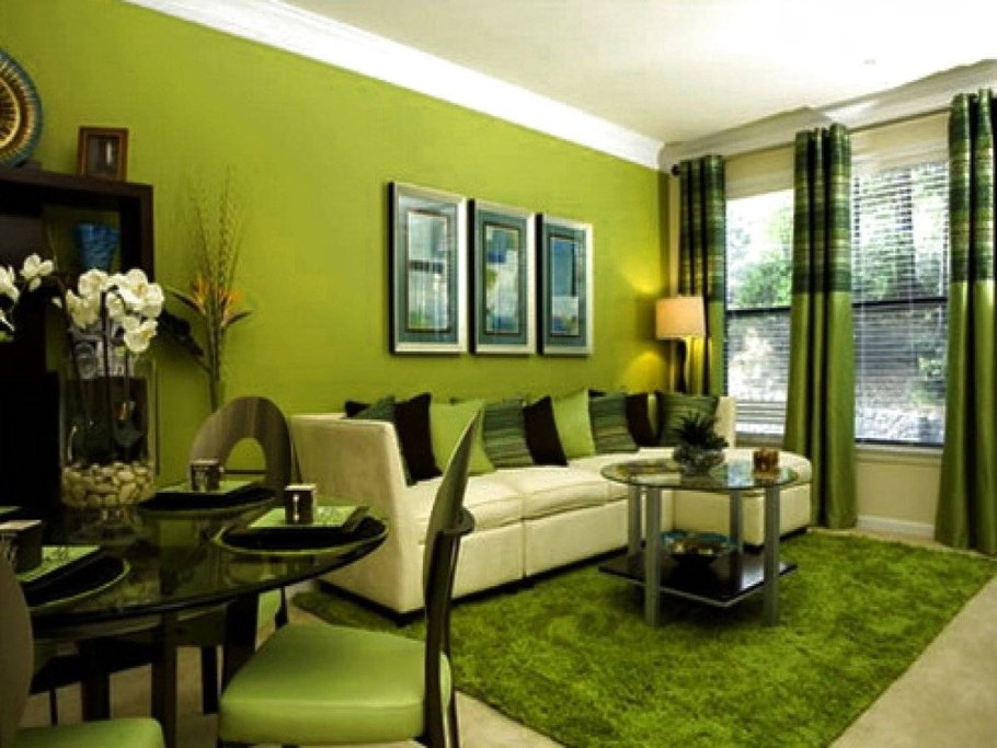Фисташковый цвет в интерьере