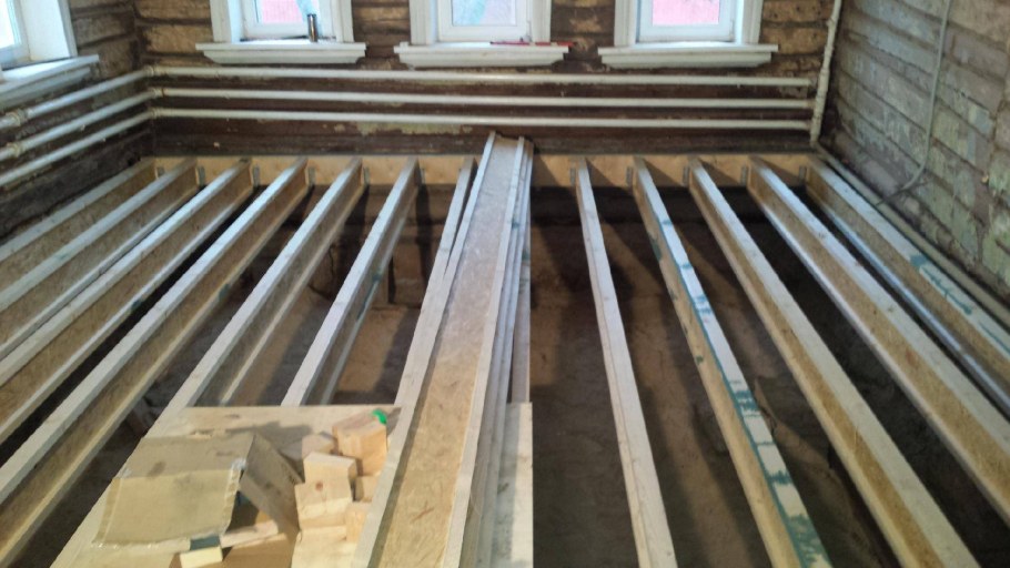 Деревянные перекрытия в доме