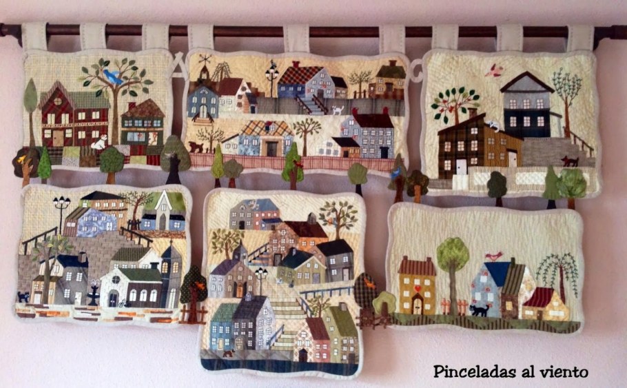 Лоскутные домики