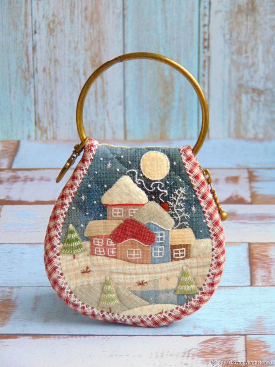 Ключница пэчворк