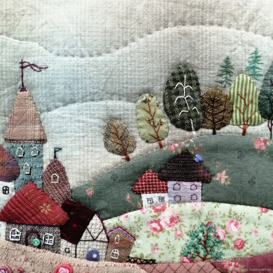 Перуанская вышивка пэчворк