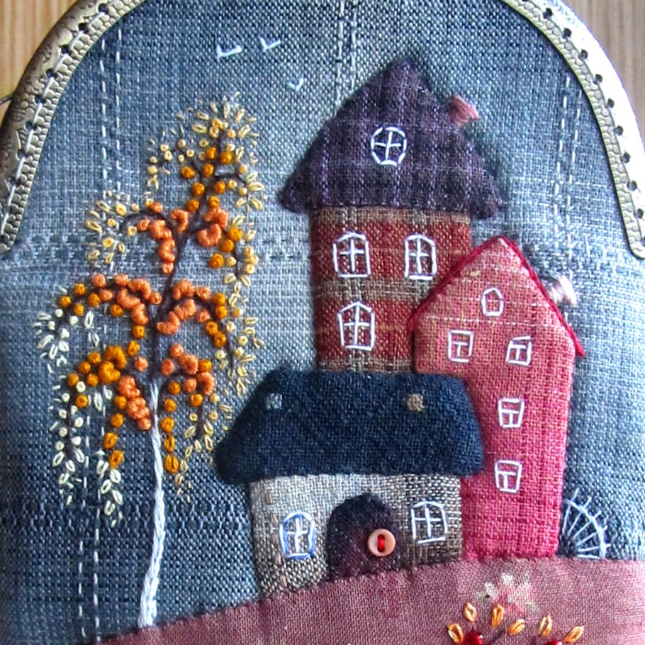 Татьяна Бажанова лоскутный домик